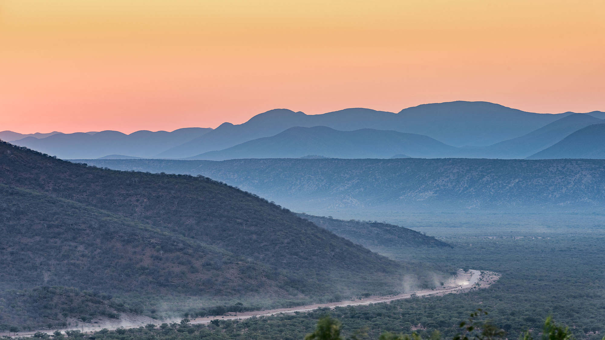 Blick nach Angola