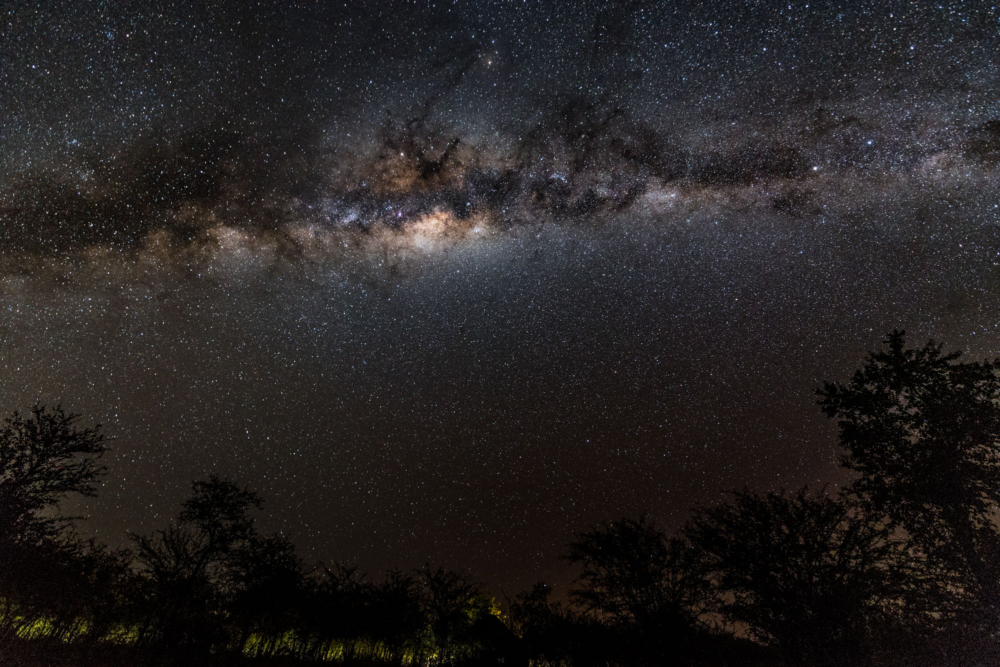 Nachthimmel Namibia
