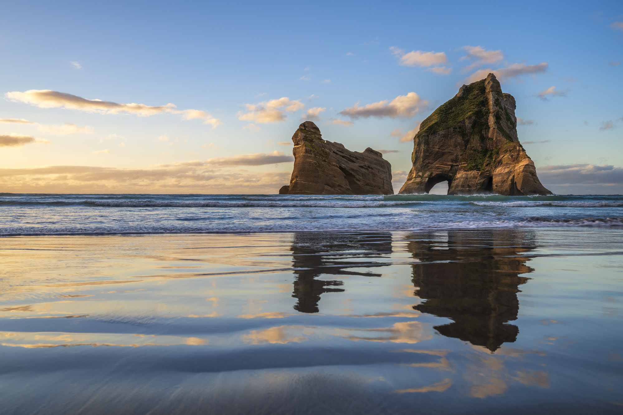 Wharariki Beach